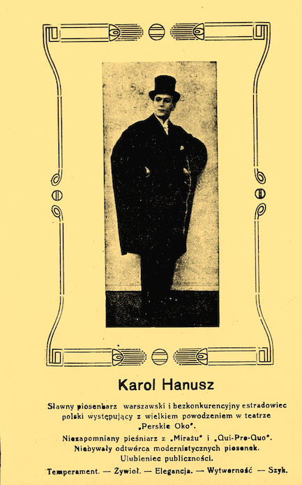 Karol Hanusz w Trubadurze Warszawe
